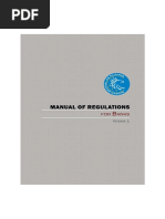 BSP - Manual For Banking Institutions