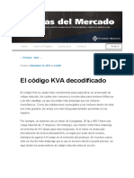 El Código KVA