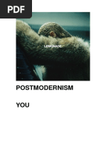 A2 Media Studies - Postmodern Media Revision Booklet