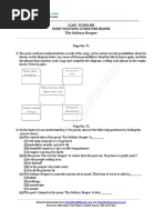 09 English Communicative Ch08 The Solitary Reaper Ques