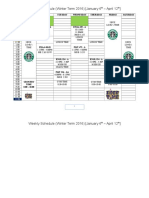 Winter Semester Planner 2016