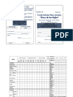 Modelo de Libreta de Calificacion