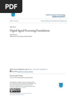 Digital Signal Processing Foundations