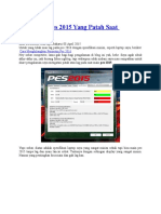 Mengatasi Pes 2015 Yang Patah Saat Dimainkan