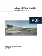 Steel Structure of Zaha Hadid