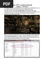 NPC Creation Tutorial PDF