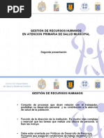 Gestion de Recursos Humanos en APS Municipal