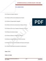 ISO 17025 - Anexo VI - Políticas de Calidad de Laboratorios