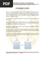 Informe 4 de Quimica II