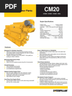 Hoja Tecnica Caterpillar CM20 50Hz