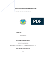 Model Matematika Sacr Penyebaran Virus Hepatitis C