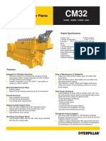 Hoja Tecnica Caterpillar CM32 50Hz