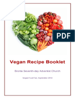 2013 Vegan Food Fair Recipe Booklet