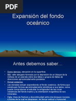 Expansión Del Fondo Oceánico