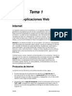 Tema 1 - Aplicaciones Web