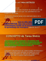 Tema 5. Las Tareas Motrices