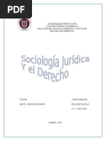 Sociologia Juridica y El Derecho Orlando Davila 1