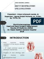 Recurrent Respiratory Papillomatosis: Faring