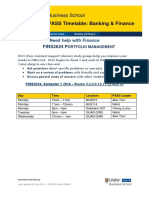 PASS Timetable - Banking Finance - S1 2016 FINS2624