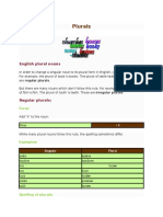 Plurals: English Plural Nouns