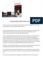 3 Phase Brushless (BLDC) Motor Driver Circuit - Homemade Circuit Projects