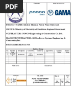 Auto Transformer Test Reports (For Secondary)