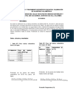 3 Medida y Tratamiento Estadístico de Datos