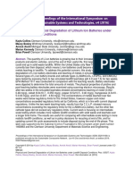 Collins - Physical and Chemical Degradation of Batteries