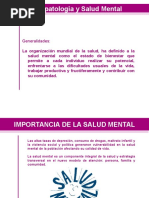 Psicopatologia y Salud Mental