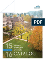 2015-2016 Western Washington University Catalog