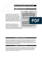 Flexural Strength of Concrete