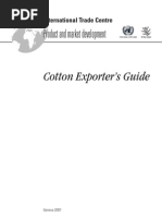 Cotton Exporters Guide TOC