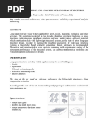 Conceptual Design and Analysis of Long Span Structure