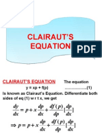 Claraut's Eqs. (Presentation)