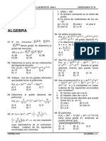 1º Seminario de Algebra Preuniversitario-2006-Isara