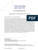 Ramon Gallegos - Educacion Holista - Educacion Holista para El Siglo XXI