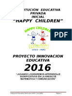 Proyecto de Innovación Educativa