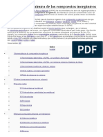 Nomenclatura Química de Los Compuestos Inorgánicos