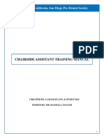 Pds Chairside Assistant Training Manual