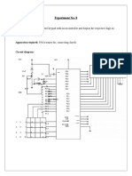 Experiment No. 8: Aim: WAP To Interface The 4x4 Keypad With Microcontroller and Display The Respective Digit On