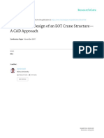 Bridge Girder Design of An EOT Crane Structure - A CAD Approach