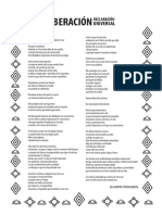 Declaración Universal de Alejandro Spangenberg