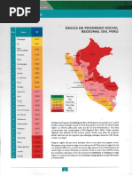 Indice de Progreso Social Regional Perú 2016