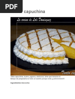 Tarta Capuchina