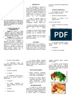 Triptico de Carbohidratos