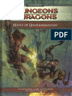 (D&D 4.0) Halls of Undermountain PDF