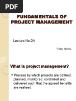 Lecture 2 - PM Overview