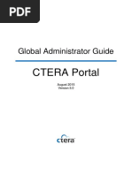 CTERA Portal Global Administration Guide 5.0