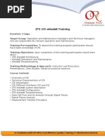 LTE ZTE ENodeB Training