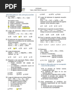 EJERCICIOS 1 - Reacciones Quimicas PDF